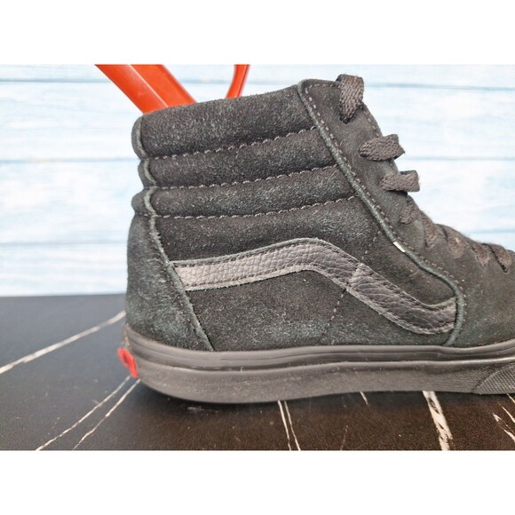 Vans SK8-Hi Black Suede Canvas High Top Skate Shoes M 5 W 6.5 main image 11